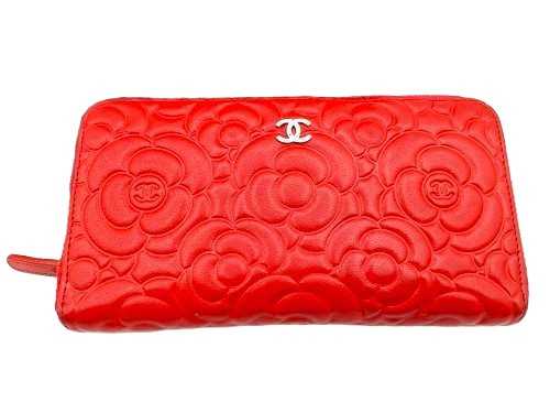 シャネル買取 ロングジップ ウォレット A82281